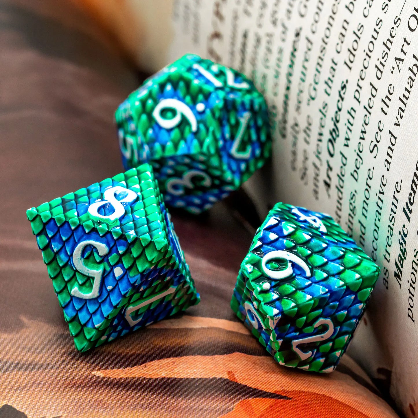 DragonScale Elite Metal Dice Set