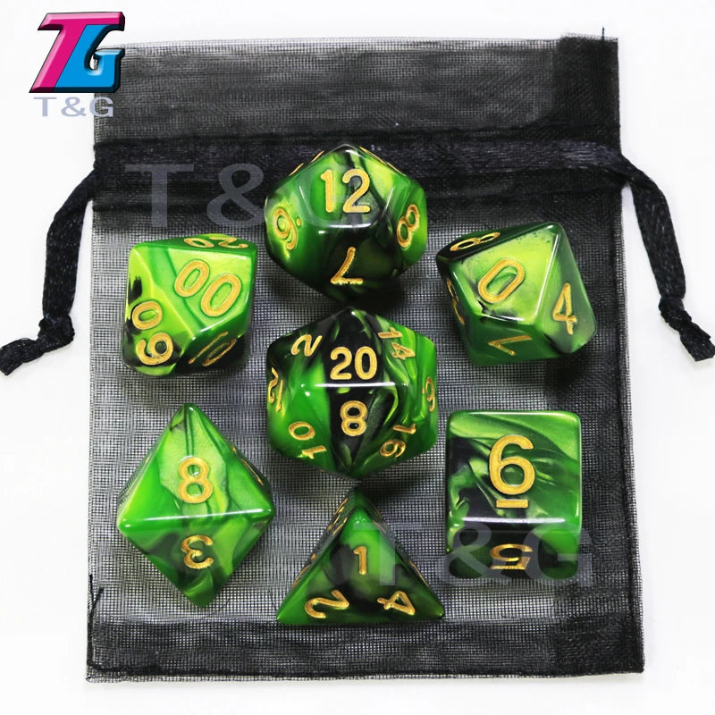 Affordable Gaming Dice Goblin Green