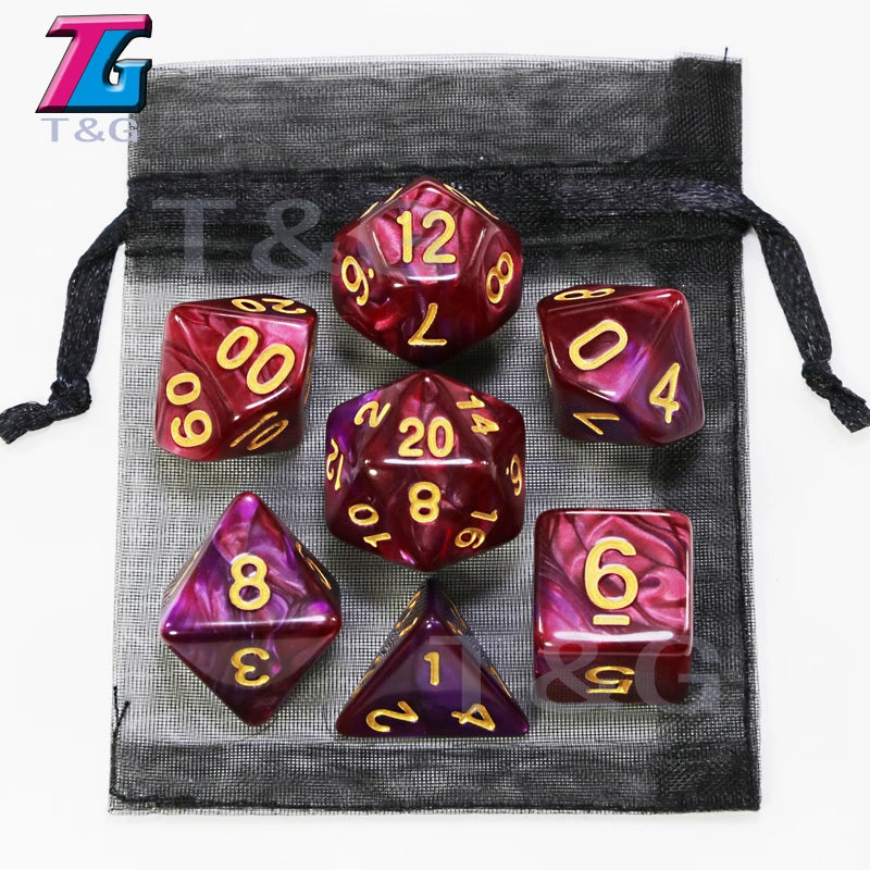 Affordable Gaming Dice Ruby