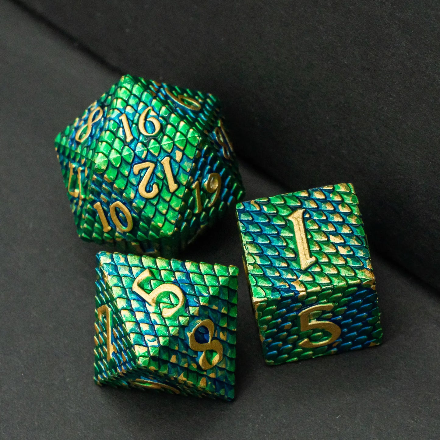 DragonScale Elite Metal Dice Set