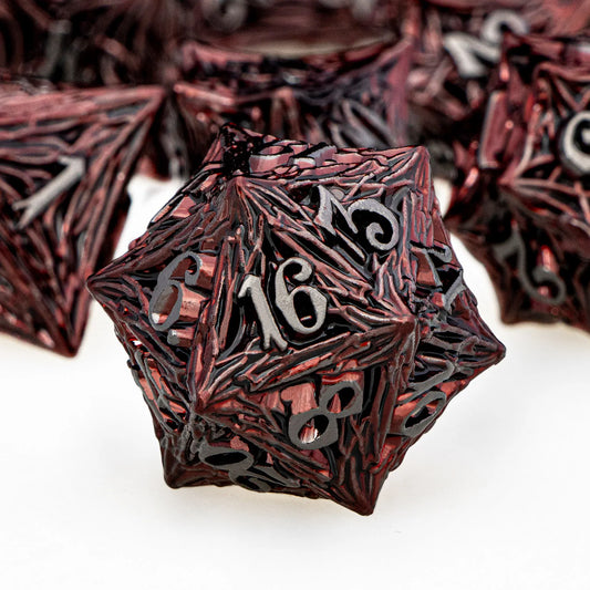 Tree Root Metal Dice Set