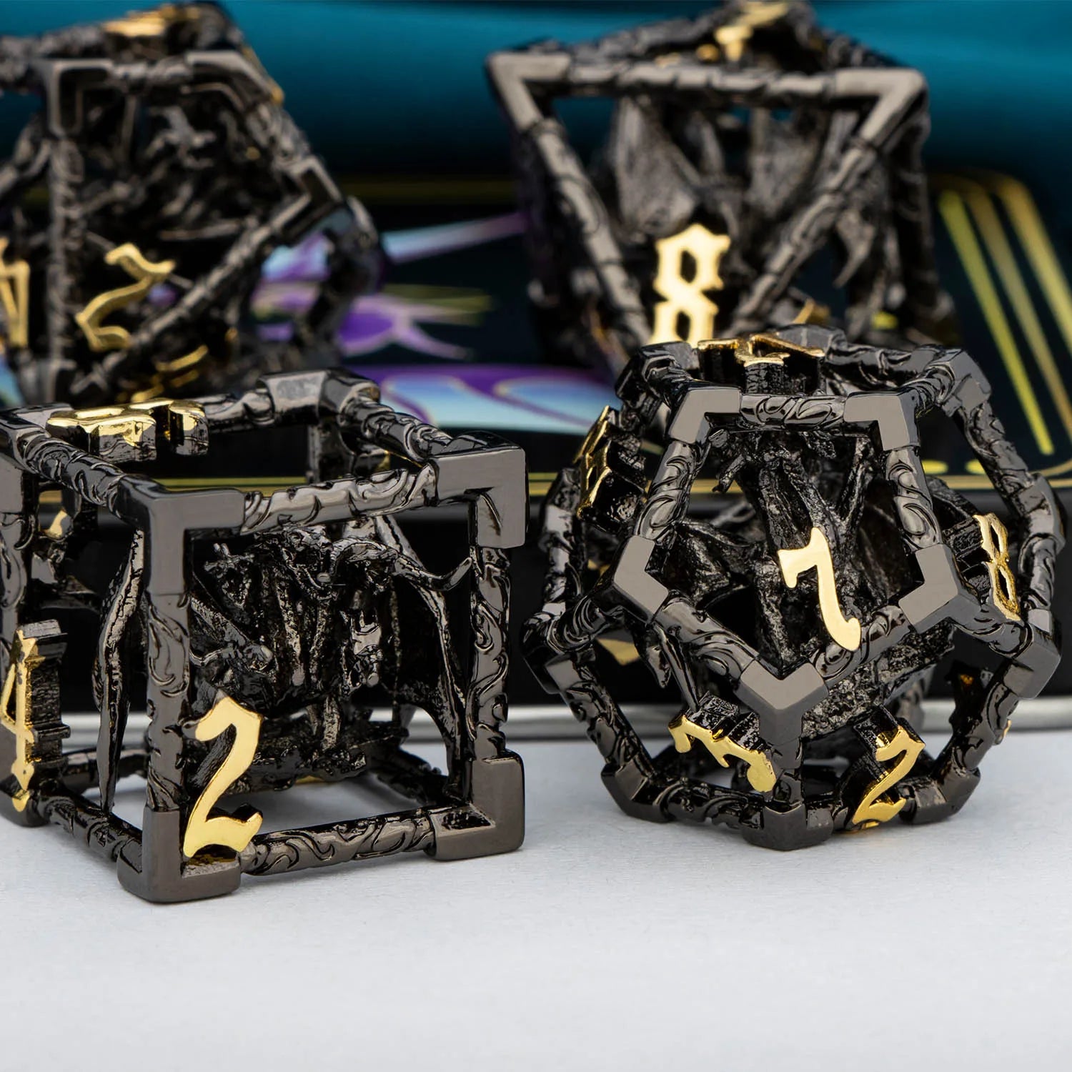 Dragon's Breath Metal Dice Set DJ-17