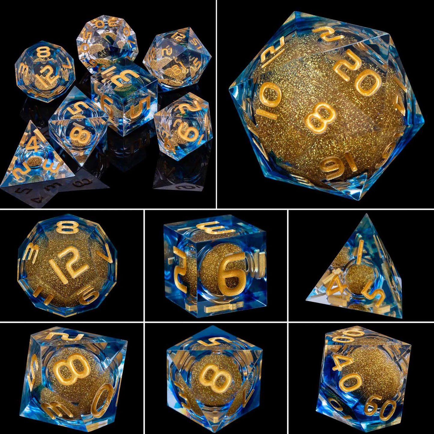 Supernova Sharp Edge Dice Set SZ-15