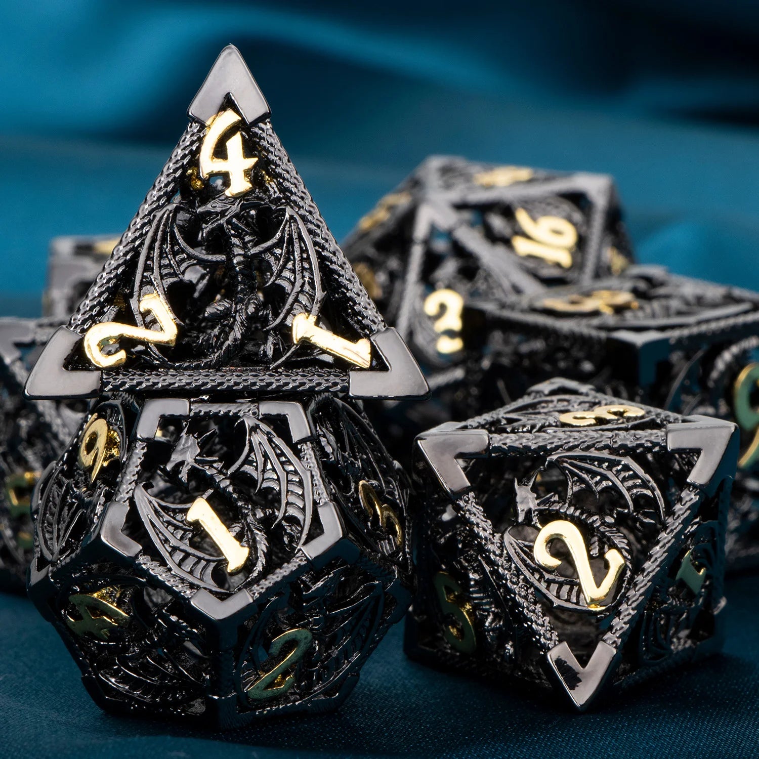 Dragon's Breath Metal Dice Set DJ-01