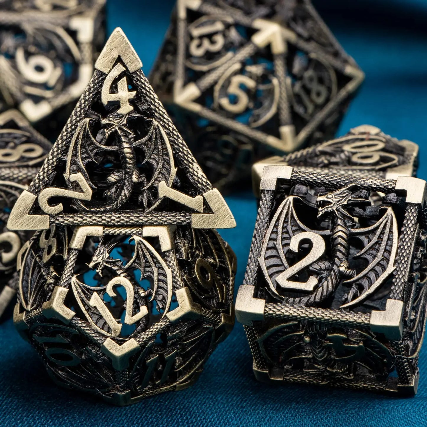 Dragon's Breath Metal Dice Set DJ-12