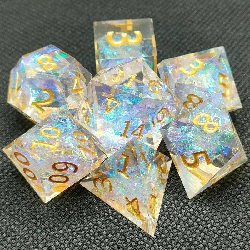 Cosmic Nebula Polyhedral Dice Set Style-20