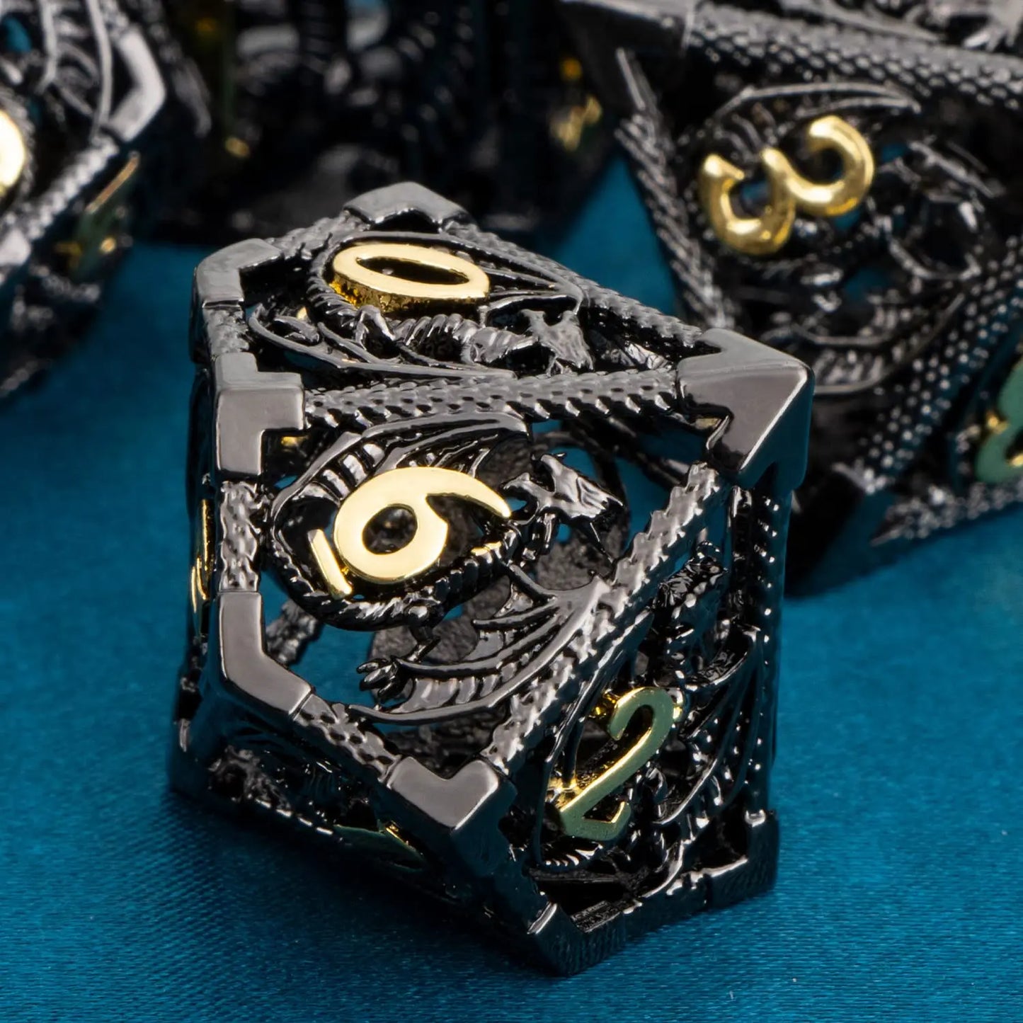 Dragon's Breath Metal Dice Set