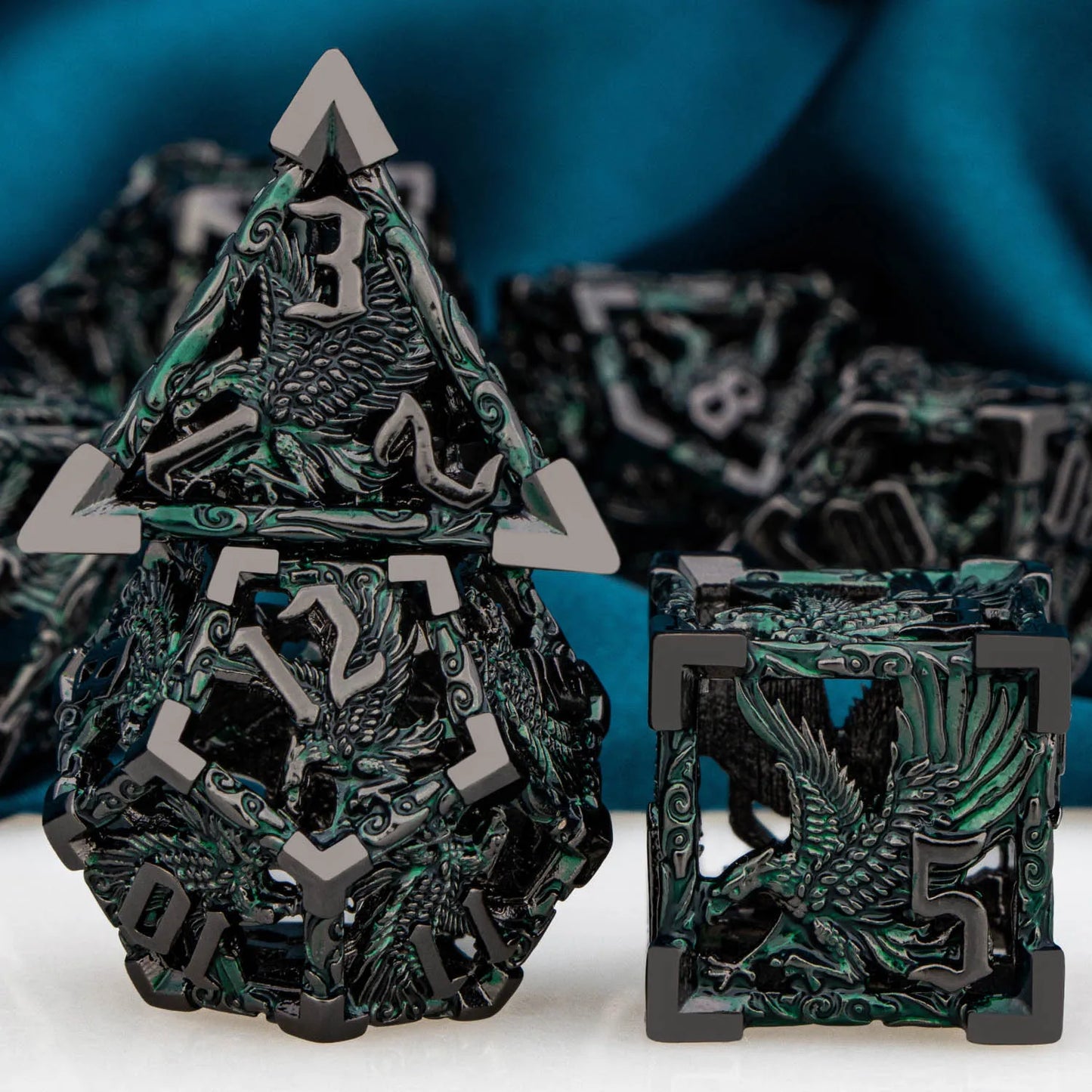 Dragon's Breath Metal Dice Set DJ-18