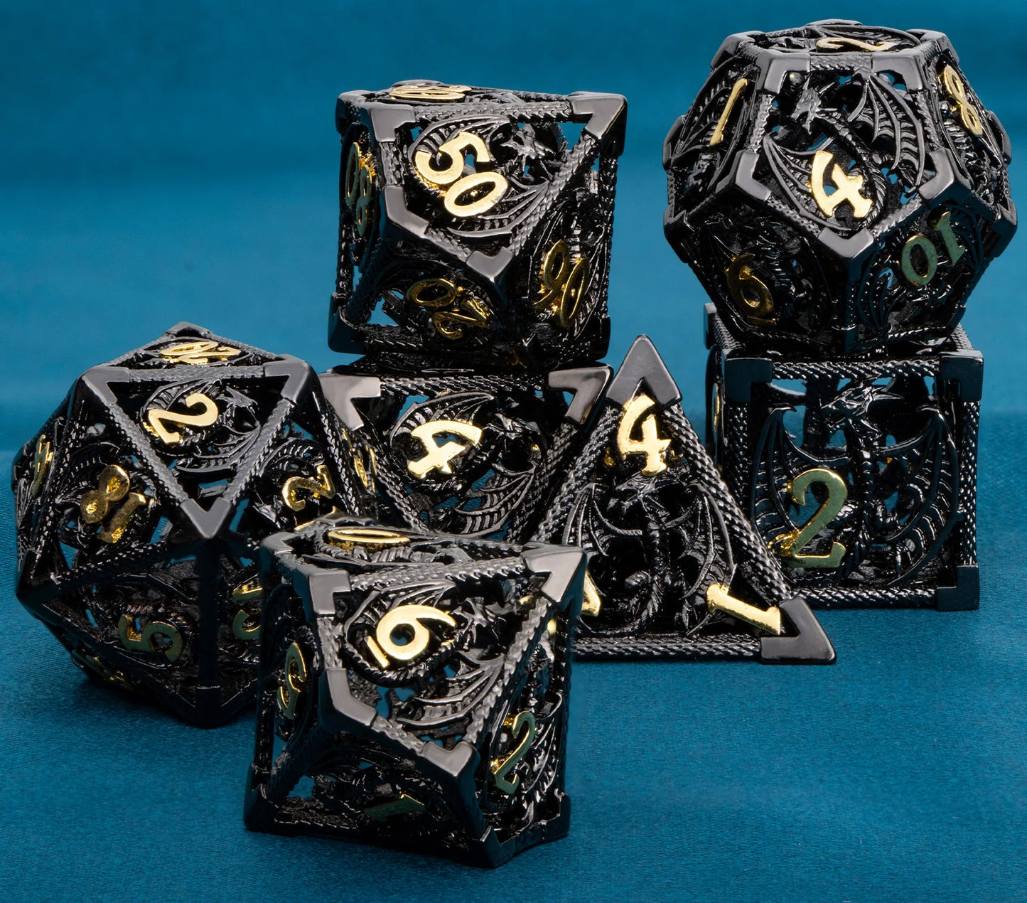 Dragon's Breath Metal Dice Set