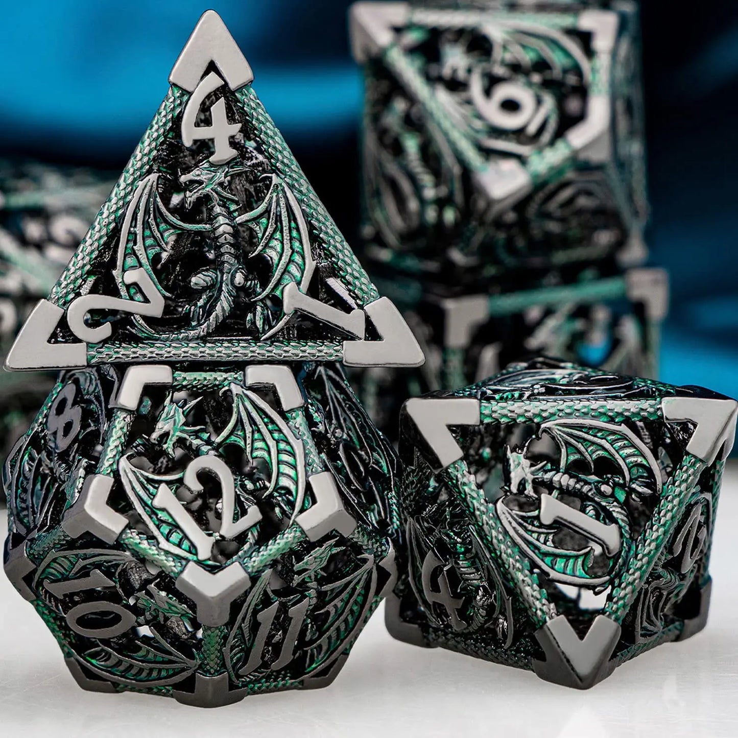 Dragon's Breath Metal Dice Set DJ-09