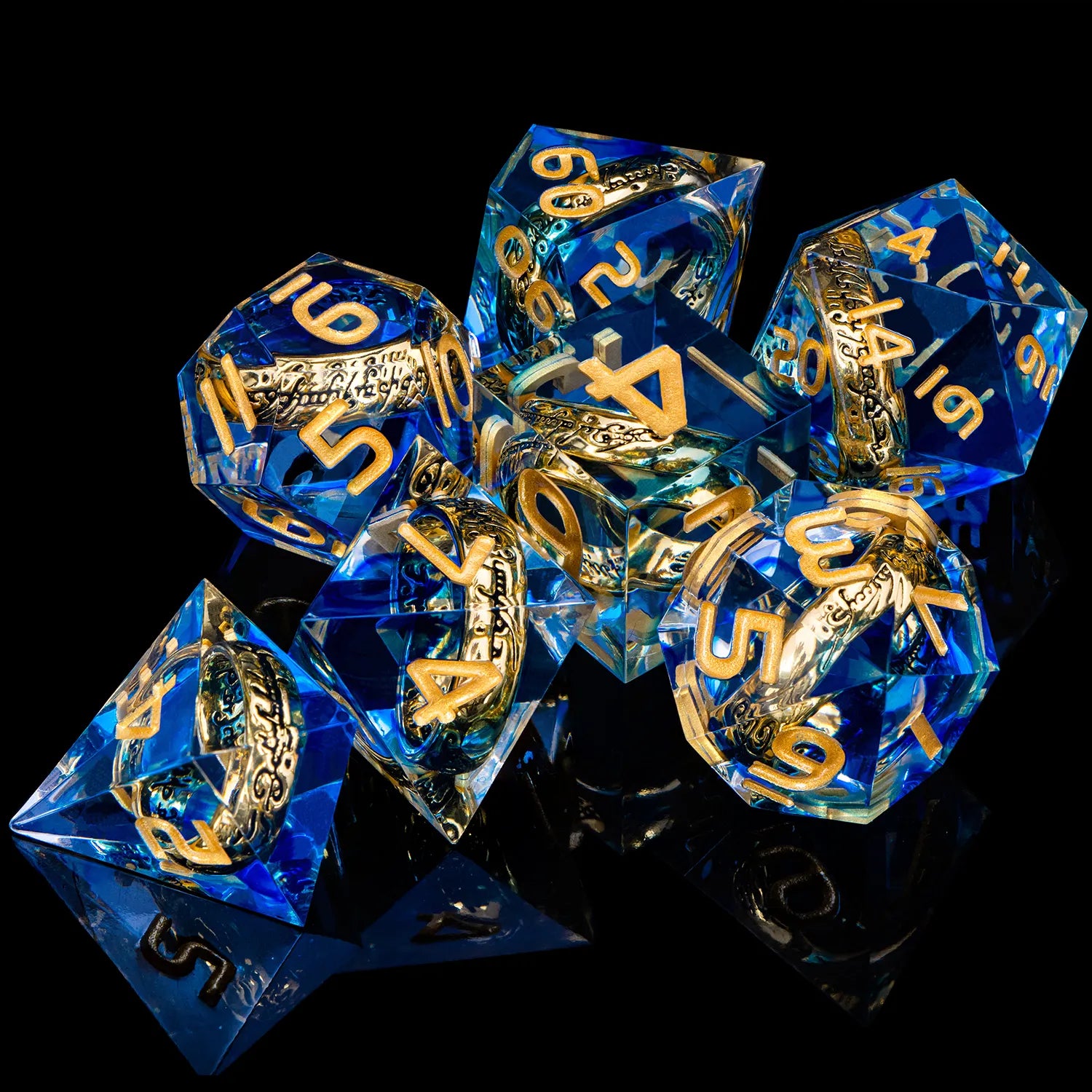 Supernova Sharp Edge Dice Set SZ-21