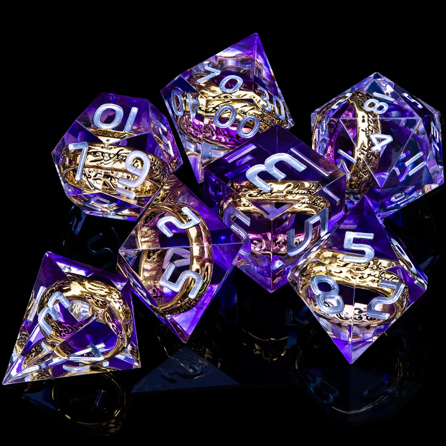 Supernova Sharp Edge Dice Set SZ-24