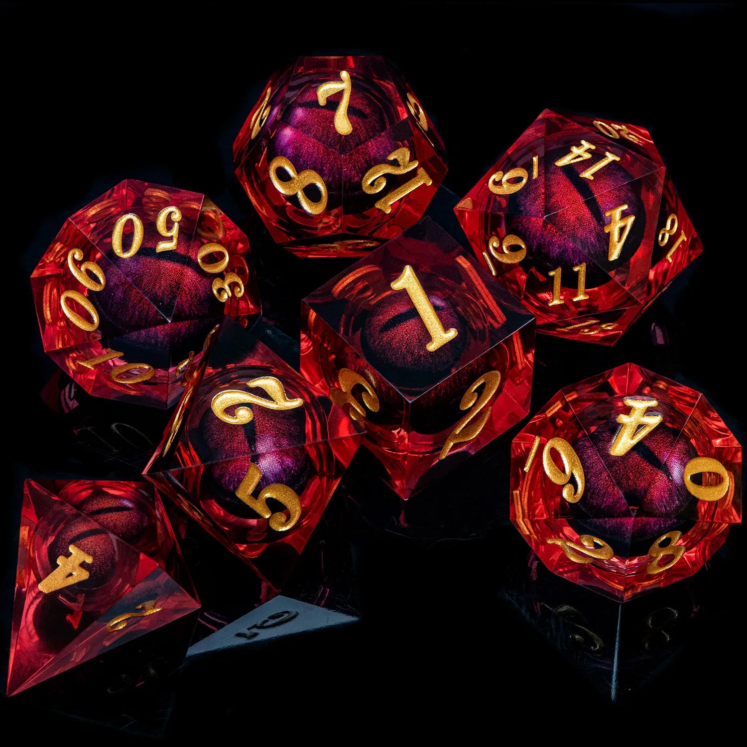 Supernova Sharp Edge Dice Set SZ-04