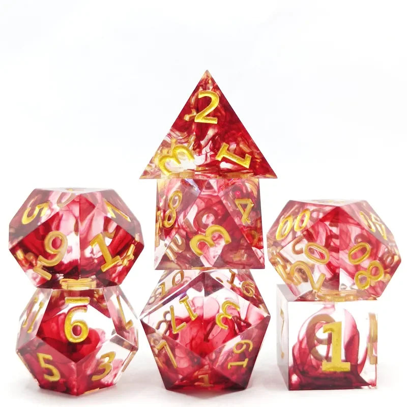 Cosmic Nebula Polyhedral Dice Set Style-22