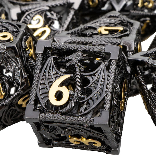 Dragon's Breath Metal Dice Set