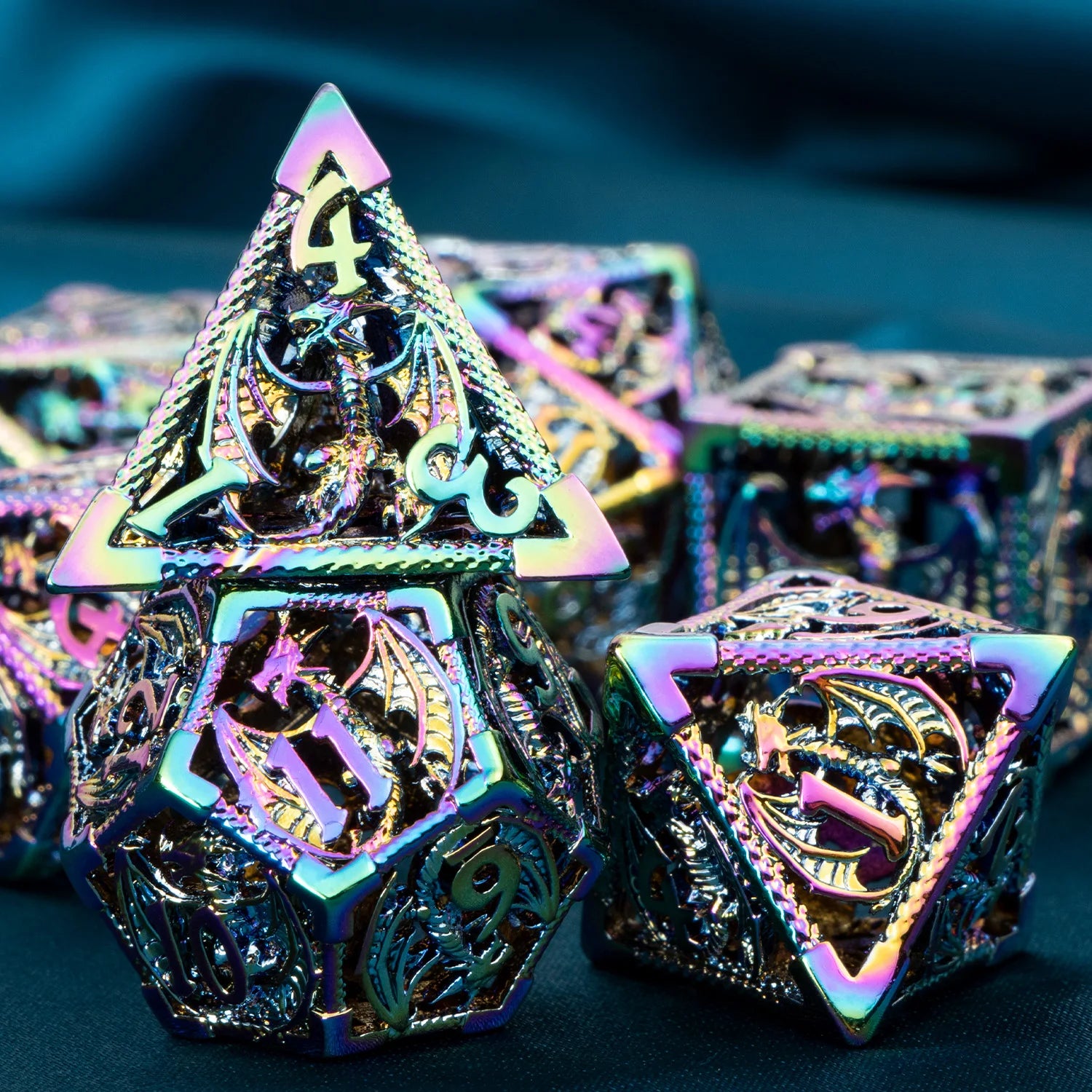 Dragon's Breath Metal Dice Set DJ-05