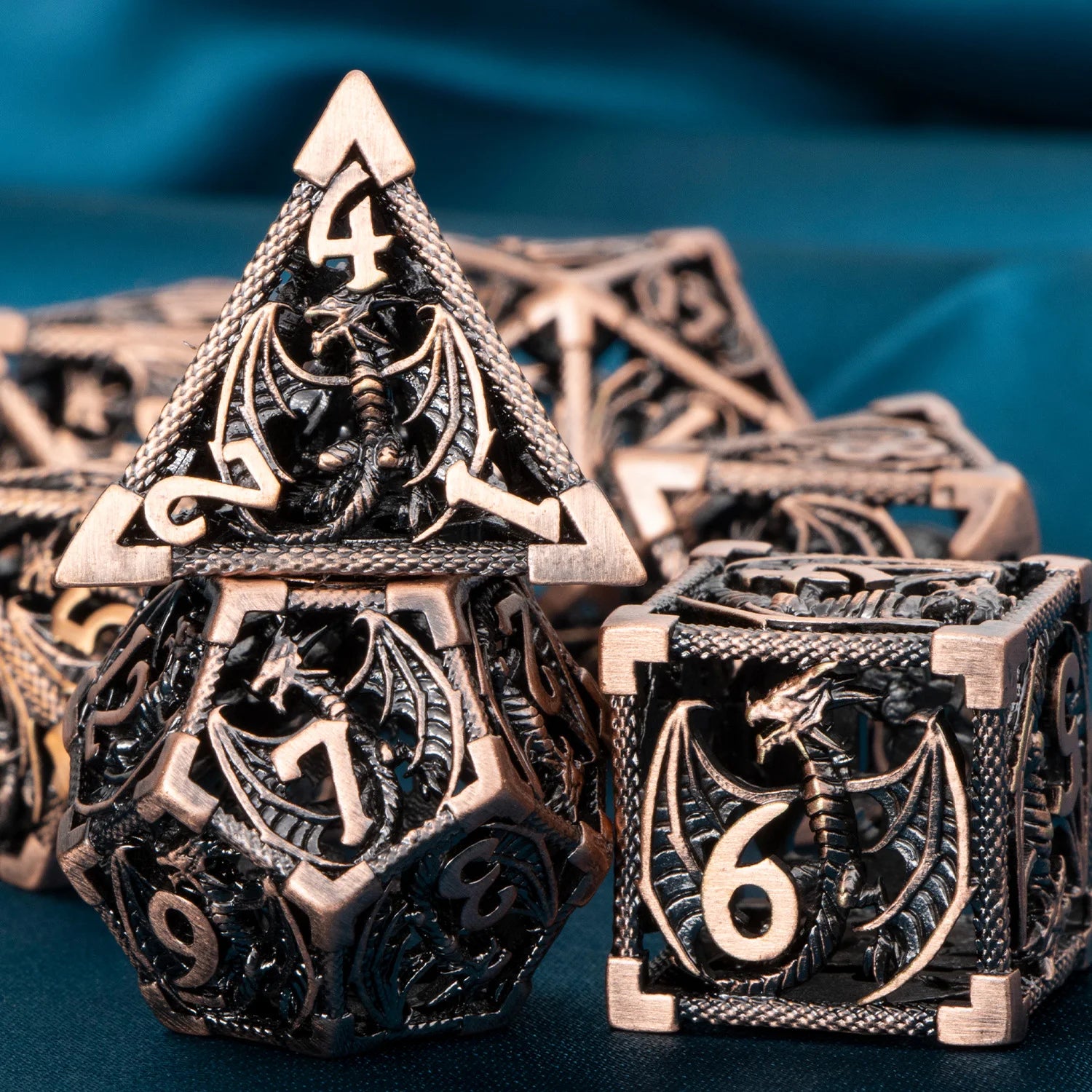 Dragon's Breath Metal Dice Set DJ-10